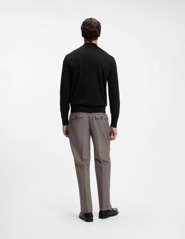 MOCK-NECK SWEATER IN EXTRA FINE...