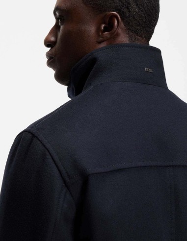 FORMAL COAT WITH A STAND COLLAR