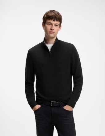 ΠΟΥΛΟΒΕΡ ZIP-NECK WOOL...
