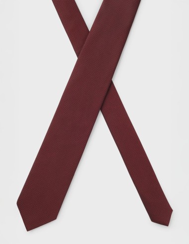 SILK-BLEND TIE WITH JACQUARD-WOVEN...