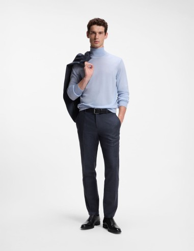 ΠΑΝΤΕΛΟΝΙ PATTERNED WOOL SLIM FIT