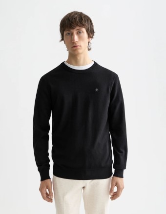 VISCOSE PULLOVER CREWNECK 2