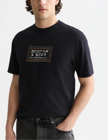 T-SHIRT RELAXED EMBROIDERED ARTWORK