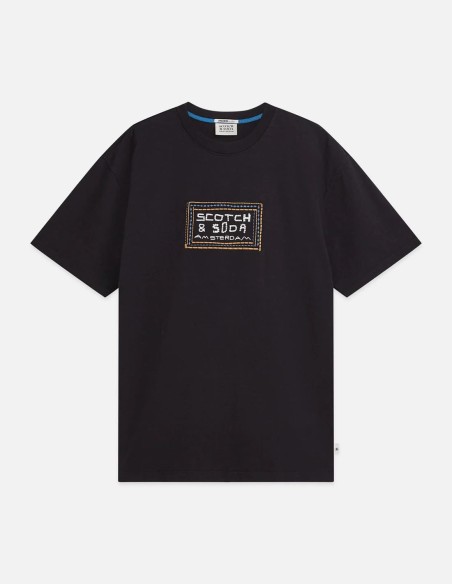 T-SHIRT RELAXED EMBROIDERED ARTWORK