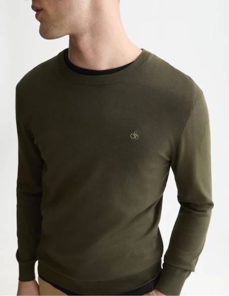 SEASONAL ESSENTIALS VISCOSE-BLEND SWEATER