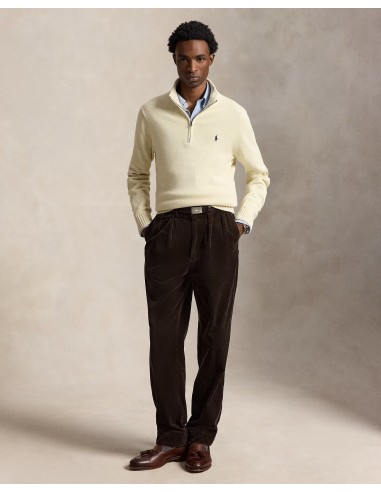 ΠΟΥΛΟΒΕΡ QUARTER-ZIP COTTON MOCKNECK