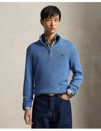 ΠΟΥΛΟΒΕΡ QUARTER-ZIP COTTON...