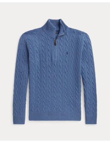 ΠΟΥΛΟΒΕΡ CABLE-KNIT QUARTER-ZIP