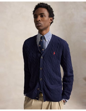 CABLE-KNIT WOOL-CASHMERE...