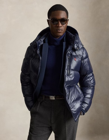 THE GORHAM GLOSSED DOWN JACKET