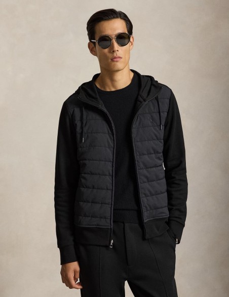 HYBRID FULL-ZIP HOODIE