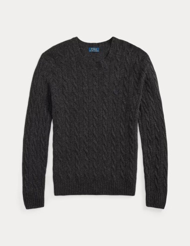 CABLE-KNIT WOOL-CASHMERE JUMPER