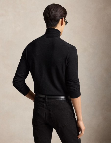 WASHABLE WOOL ROLLNECK JUMPER