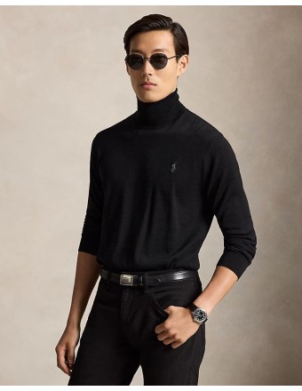 WASHABLE WOOL ROLLNECK JUMPER