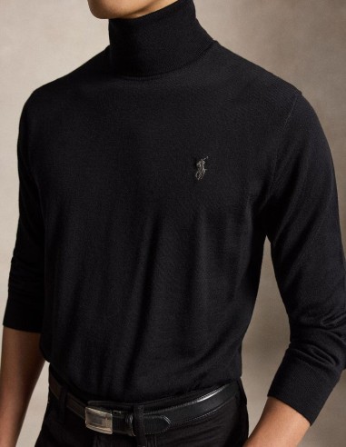 WASHABLE WOOL ROLLNECK JUMPER