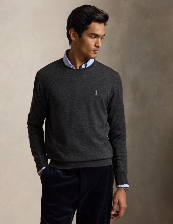 WASHABLE WOOL CREWNECK JUMPER 2
