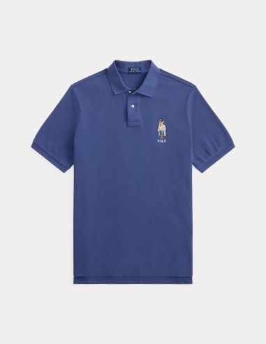 CLASSIC FIT POLO BEAR MESH POLO SHIRT