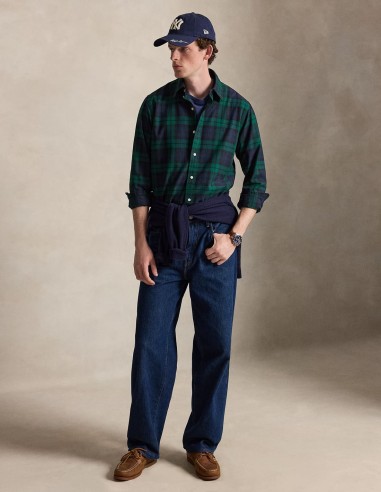 ΠΟΥΚΑΜΙΣΟ CUSTOM FIT TATTERSALL OXFORD