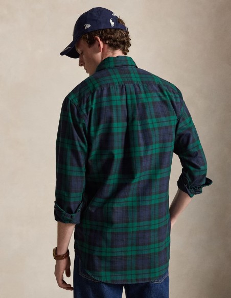 ΠΟΥΚΑΜΙΣΟ CUSTOM FIT TATTERSALL OXFORD
