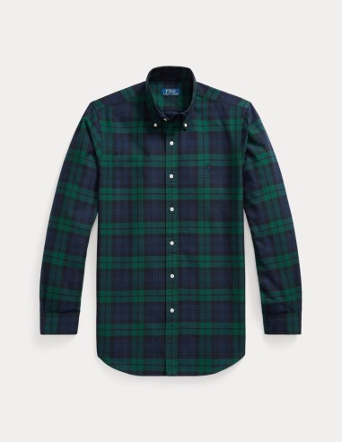 CUSTOM FIT TATTERSALL OXFORD SHIRT