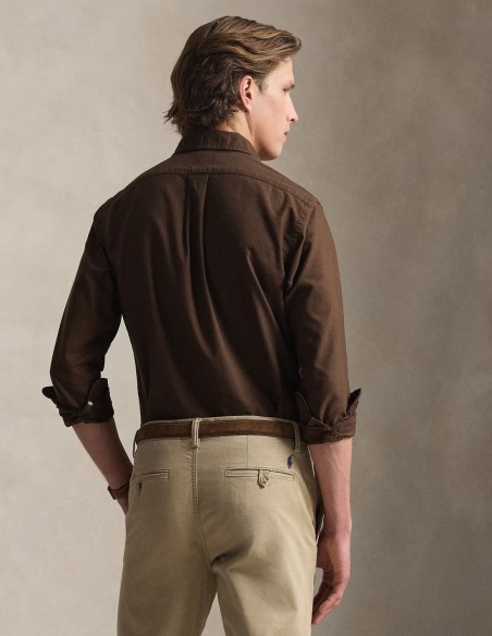 CUSTOM FIT GARMENT-DYED OXFORD SHIRT