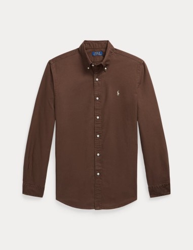 CUSTOM FIT GARMENT-DYED OXFORD SHIRT