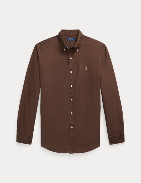 CUSTOM FIT GARMENT-DYED OXFORD SHIRT