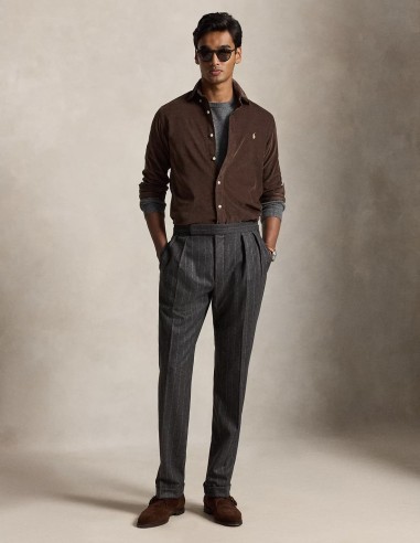CUSTOM FIT CORDUROY SHIRT
