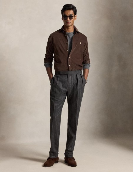CUSTOM FIT CORDUROY SHIRT