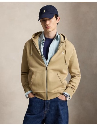 DOUBLE-KNIT FULL ZIP HOODIE