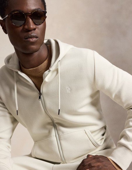 DOUBLE-KNIT FULL ZIP HOODIE