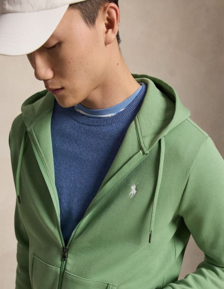 DOUBLE-KNIT FULL ZIP HOODIE