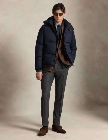 THE DECKER WOOL-BLEND DOWN JACKET