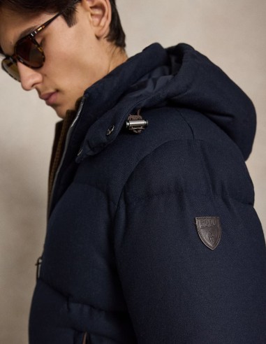 THE DECKER WOOL-BLEND DOWN JACKET