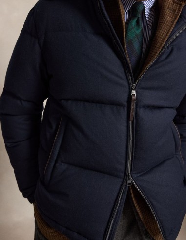 THE DECKER WOOL-BLEND DOWN JACKET