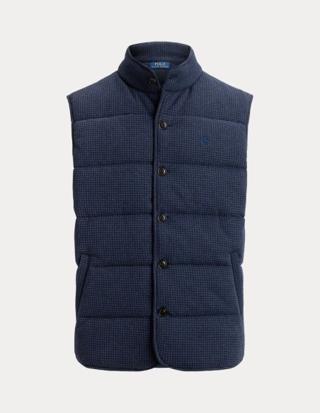 HOUNDSTOOTH ESTATE-RIB WAISTCOAT