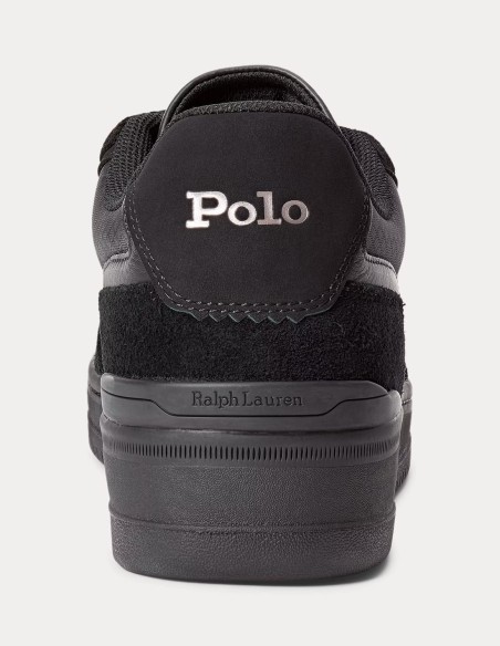 OPEN MASTERS LEATHER-SUEDE TRAINERS