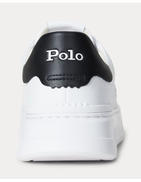 ΠΑΠΟΥΤΣΙ RLITE COURT TUMBLED LEATHER TRAINER