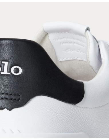 RLITE COURT TUMBLED LEATHER TRAINER
