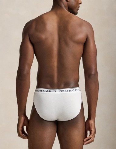 LOW RISE STRETCH COTTON BRIEF 3-PACK