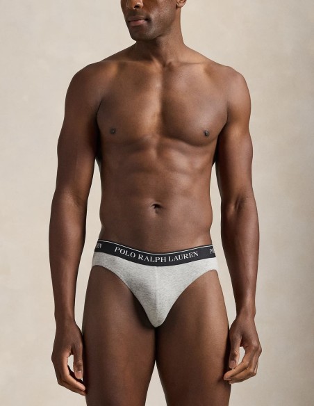 LOW RISE STRETCH COTTON BRIEF 3-PACK