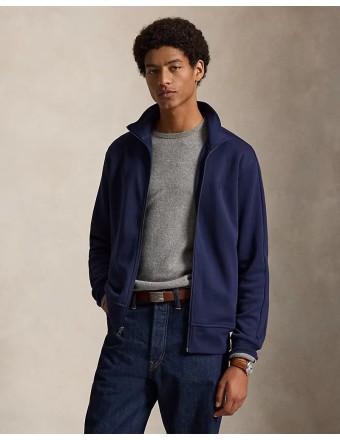 DOUBLE-KNIT TRACK JACKET