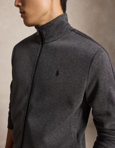 DOUBLE-KNIT TRACK JACKET