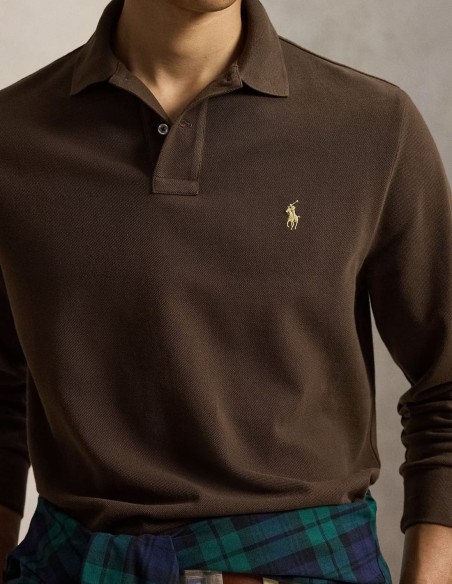 CUSTOM SLIM FIT MESH POLO SHIRT