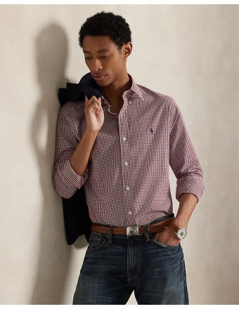 ΠΟΥΚΑΜΙΣΟ GINGHAM STRETCH...