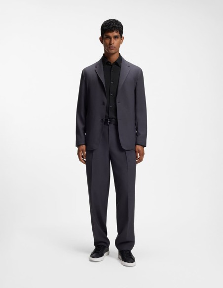 REGULAR FIT PERFORMANCE-STRETCH JERSY SHIRT
