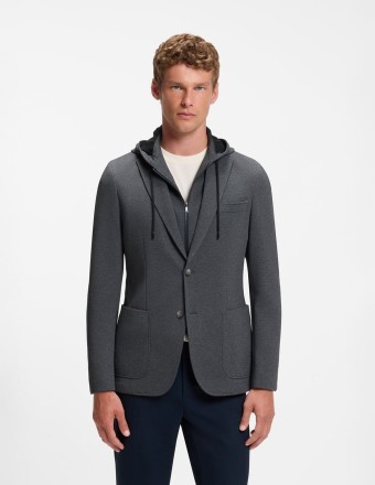 SLIM FIT JACKET WITH INNER... 2