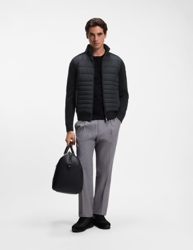 ZIP-UP JACKET WITH PADDED FRONT