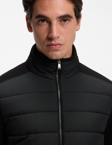 ZIP-UP JACKET WITH PADDED FRONT