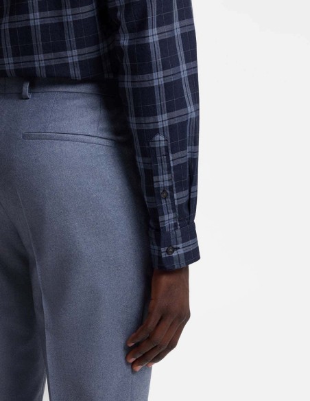ΠΟΥΚΑΜΙΣΟ CHECKED COTTON FLANNEL REGULAR FIT